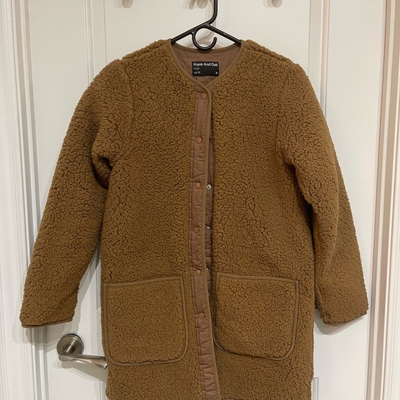 Frank and Oak Fleece Reversible Coat - Picture 1 of 2